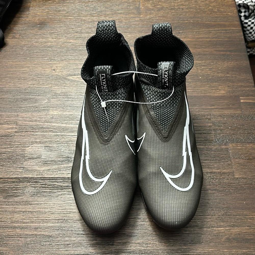 Nike Alpha Menace Elite 3 Black Men's Football Cleats CT6648-010 NWOB